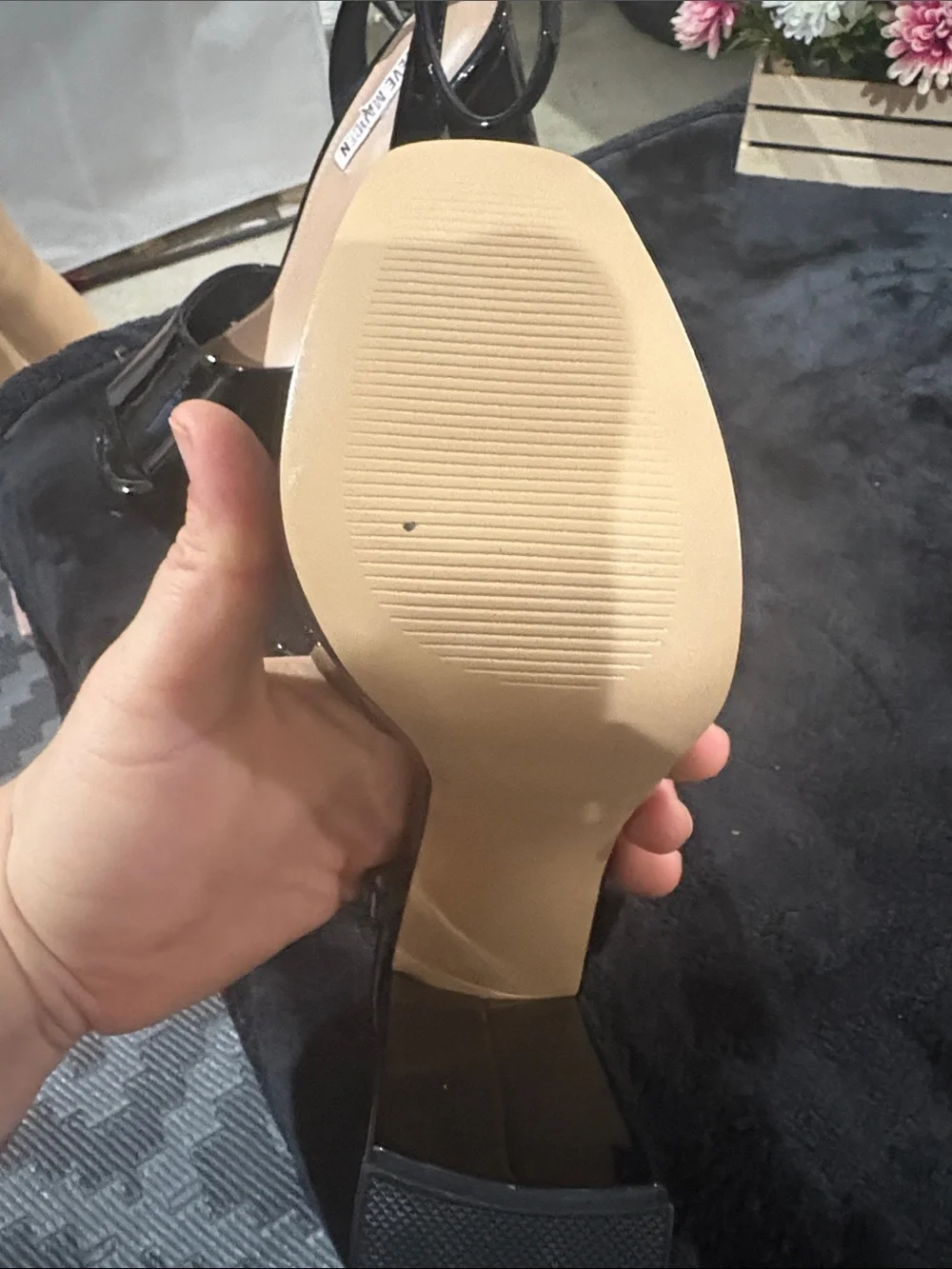 Steve Madden shiny patent